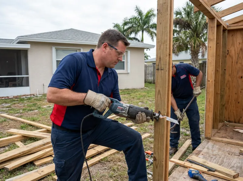 Shed, Deck, and Outbuilding Light Demolition in Stuart, FL